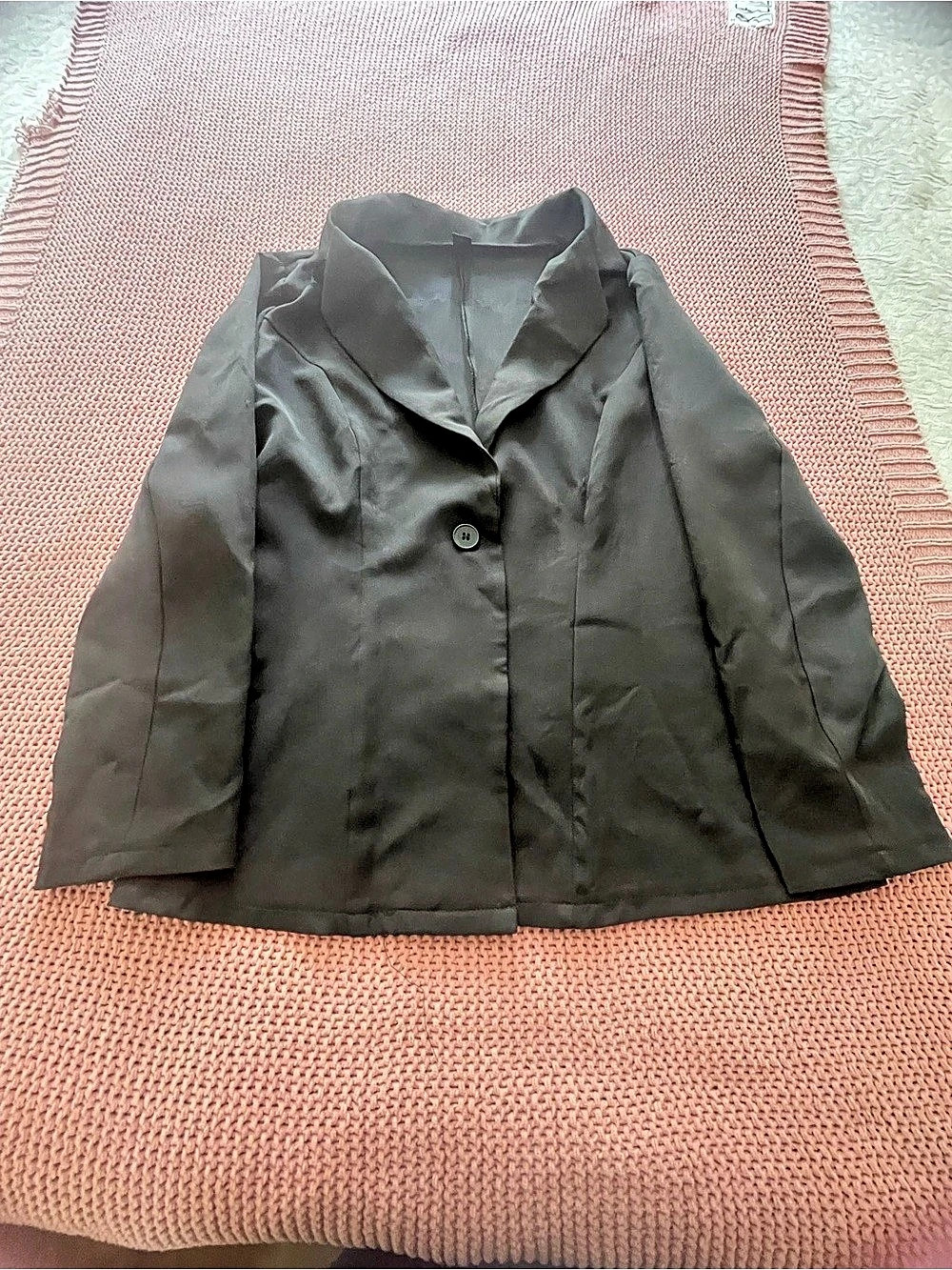 SHEIN Women's Black Blazer Size Large